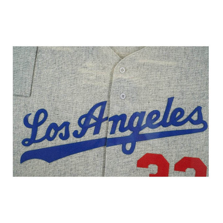 Sandy Koufax Los Angeles Dodgers Autographed Inscribed Framed Road Jersey Fanatics Auth