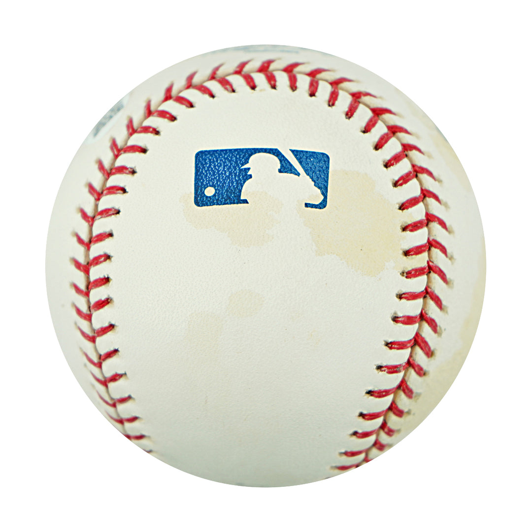 Bob Feller Cleveland Indians Autographed Inscribed HOF OMLB Baseball JSA COA