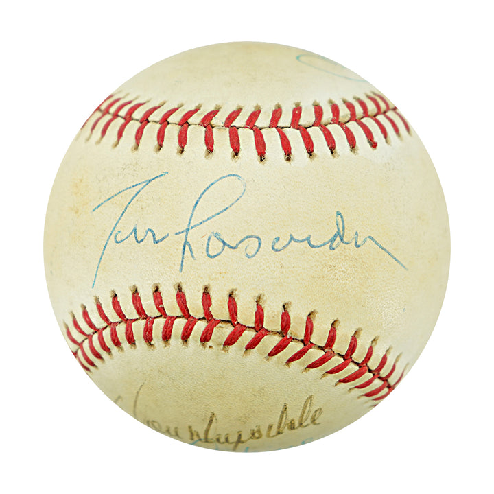 Drysdale LaSorda Branca Los Angeles Dodgers Multi Signed ONL Baseball 8 Autos JSA COA