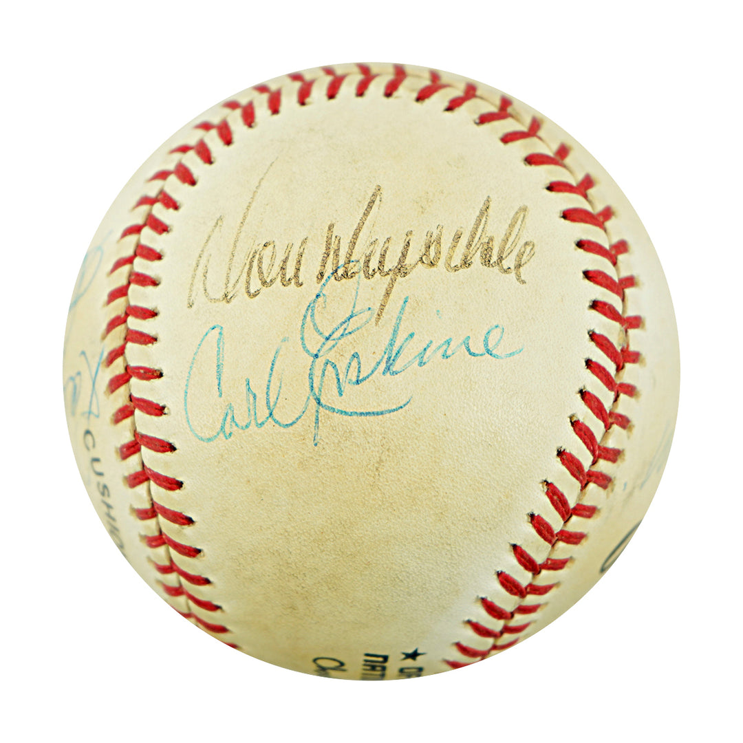 Drysdale LaSorda Branca Los Angeles Dodgers Multi Signed ONL Baseball 8 Autos JSA COA