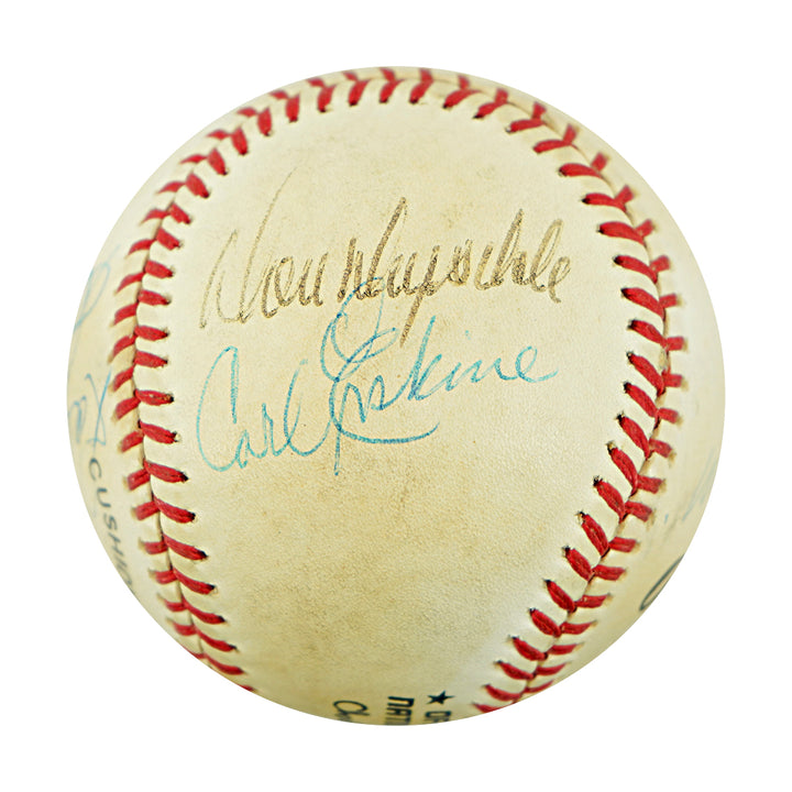 Drysdale LaSorda Branca Los Angeles Dodgers Multi Signed ONL Baseball 8 Autos JSA COA