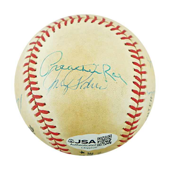 Drysdale LaSorda Branca Los Angeles Dodgers Multi Signed ONL Baseball 8 Autos JSA COA