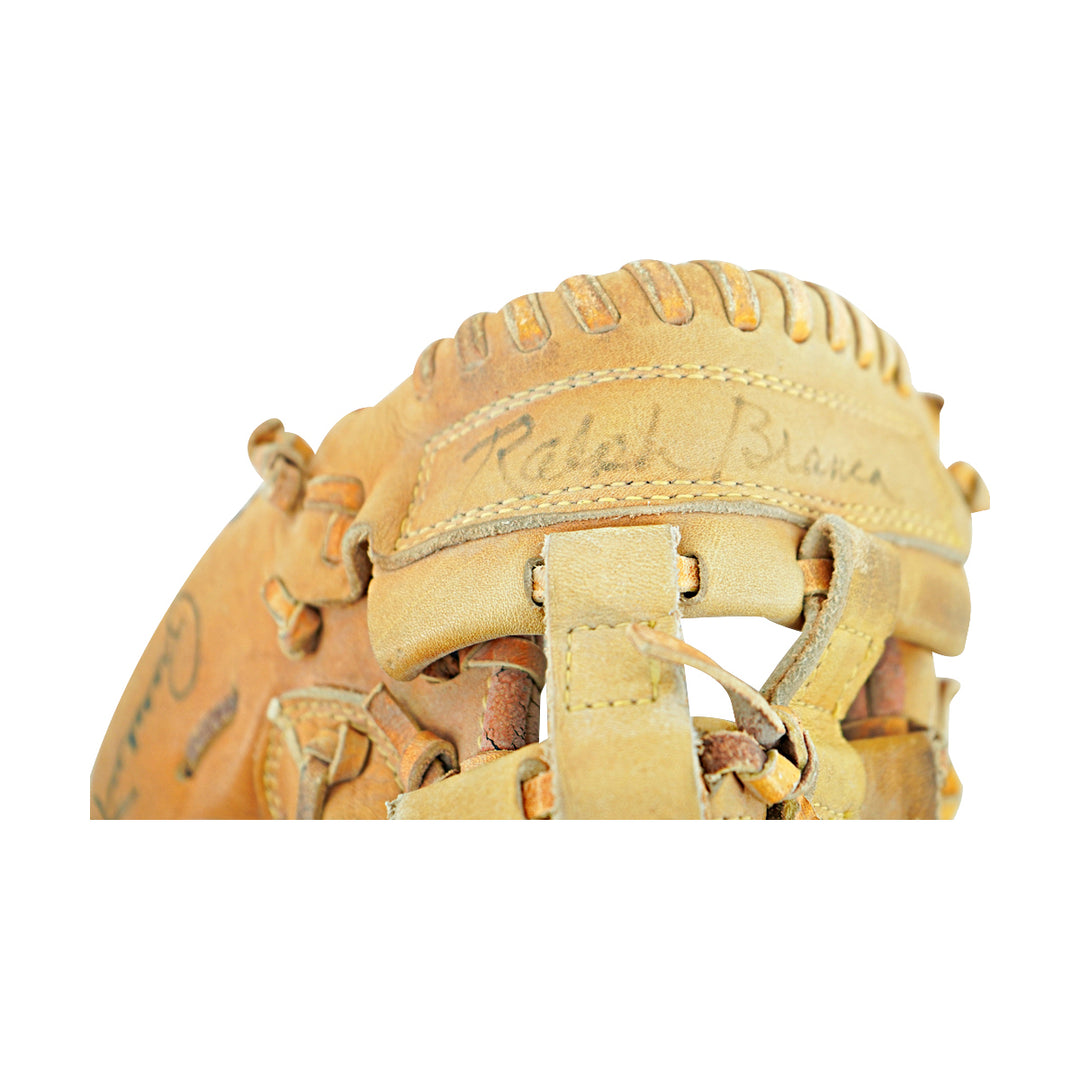 Snider Roe Branca Podres Los Angeles Dodgers Multi Signed Mizuno Baseball Glove 14 Autos JSA LOA
