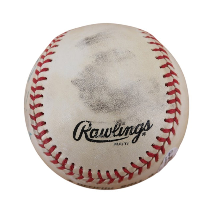 Ralph Branca Brooklyn Dodgers Autographed Inscribed ONL Baseball JSA COA