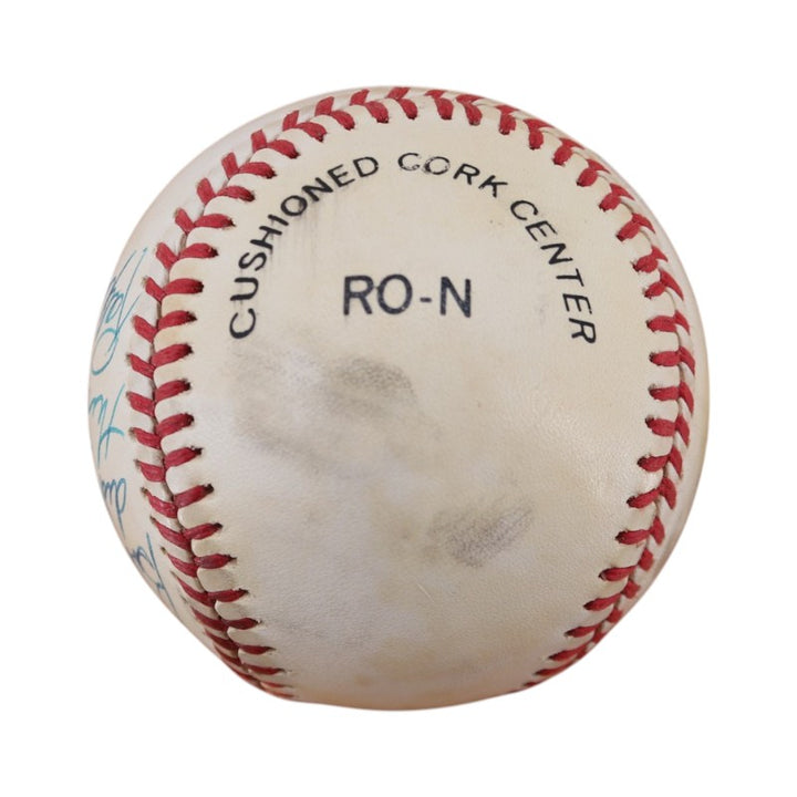 Ralph Branca Brooklyn Dodgers Autographed Inscribed ONL Baseball JSA COA