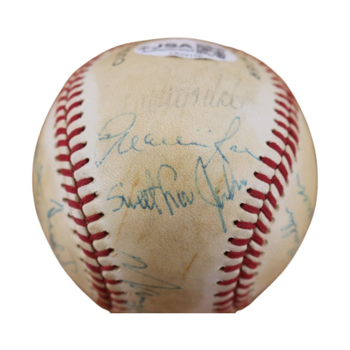 Branca Snider Dodgers Multi Signed 15 Autos ONL Baseball JSA COA