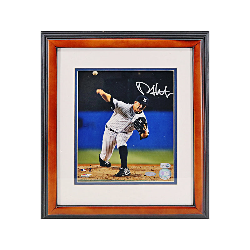 Phil Hughes New York Yankees Autographed Signed First Career Start Framed 8x10 Photo (Steiner COA)