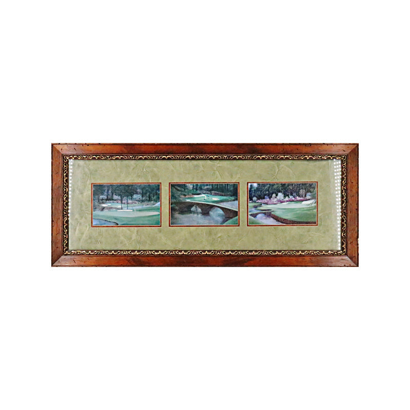Augusta National Framed Triple Photo Collage