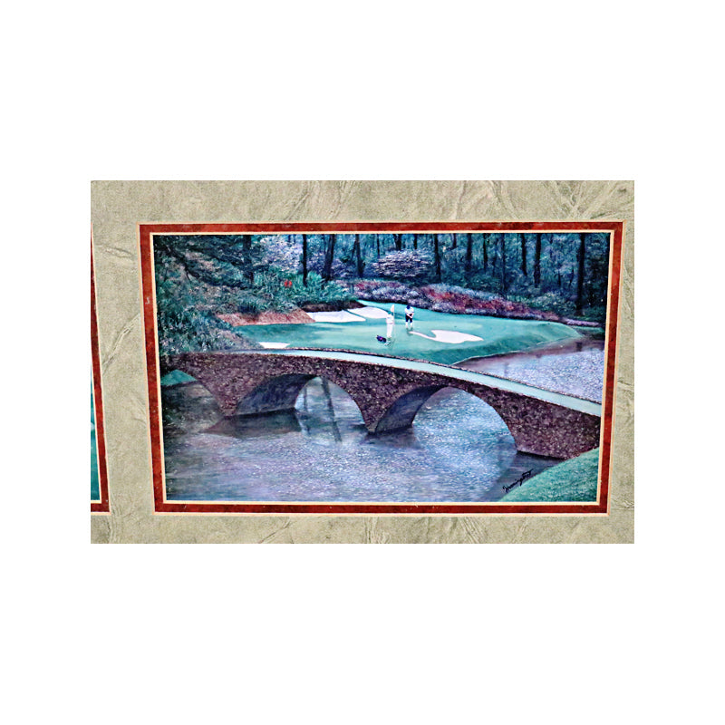 Augusta National Framed Triple Photo Collage
