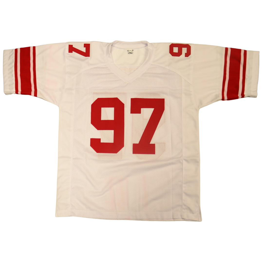 Dexter Lawrence New York Giants Autographed White Replica Jersey JSA Holo