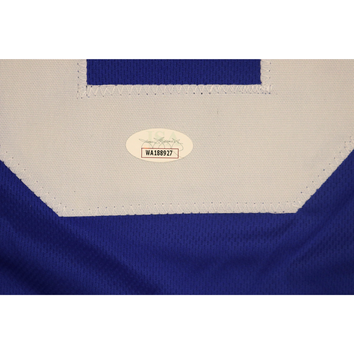 Jeremy Shockey New York Giants Autographed Replica Jersey JSA Holo (2)