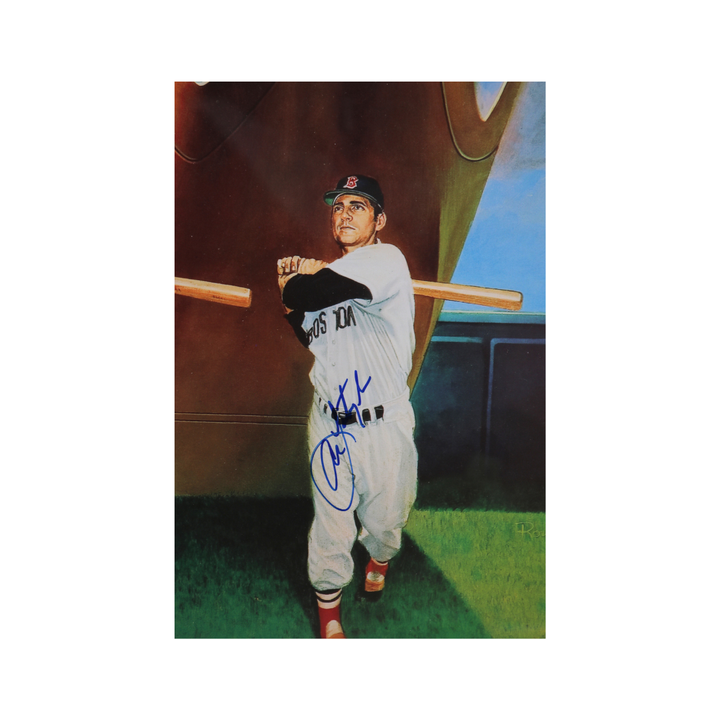 Mantle Williams Autographed Framed Triple Crown Winners 19x24 All American Holo
