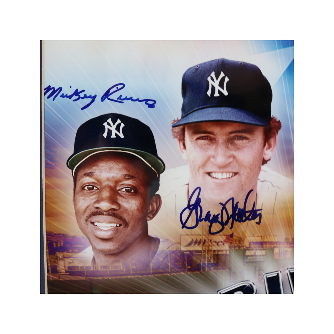 Rivers Gossage Rice Yankees Red Sox Autographed Signed 16x20 All American LOA