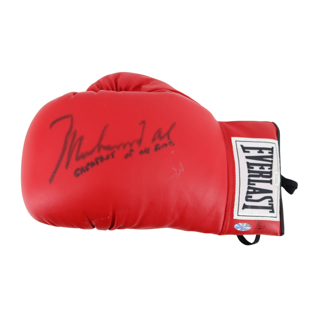 Muhammad Ali Autographed Signed Inscribed Everlast Boxing Glove All American COA