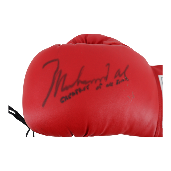 Muhammad Ali Autographed Signed Inscribed Everlast Boxing Glove All American COA