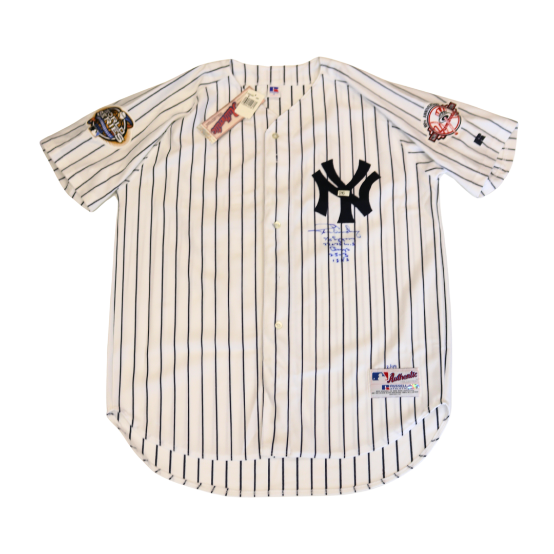 Ron Guidry Yankees Signed Inscribed Russell Authentic Jersey All American Holo