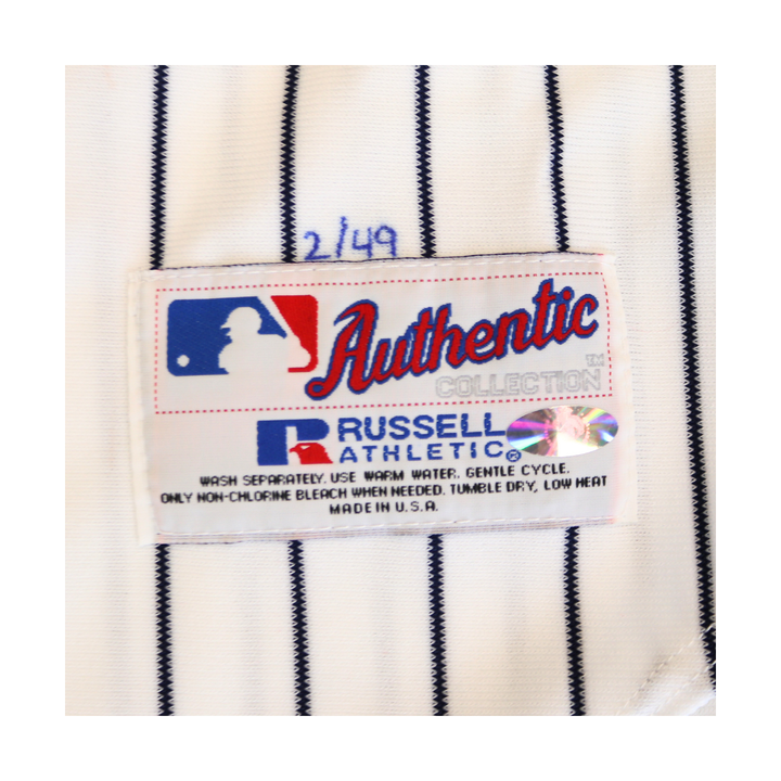 Ron Guidry Yankees Signed Inscribed Russell Authentic Jersey All American Holo