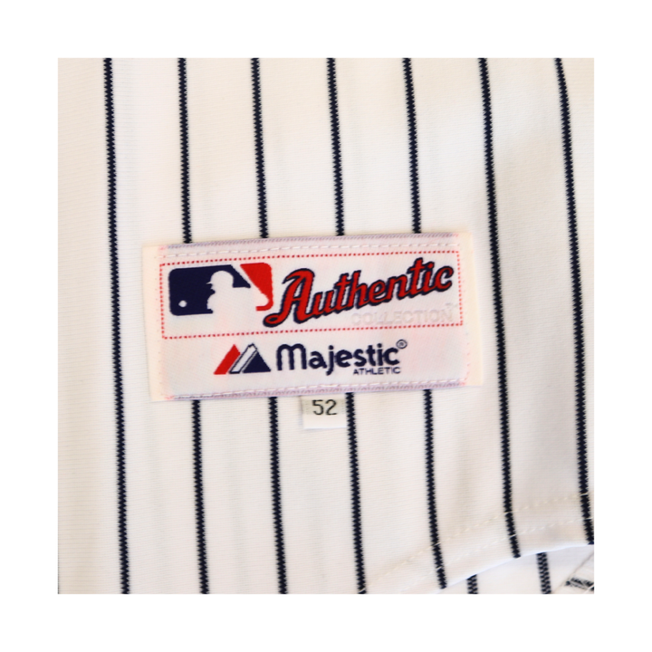 Johnny Damon Yankees Autographed Russell Authentic Jersey All American COA