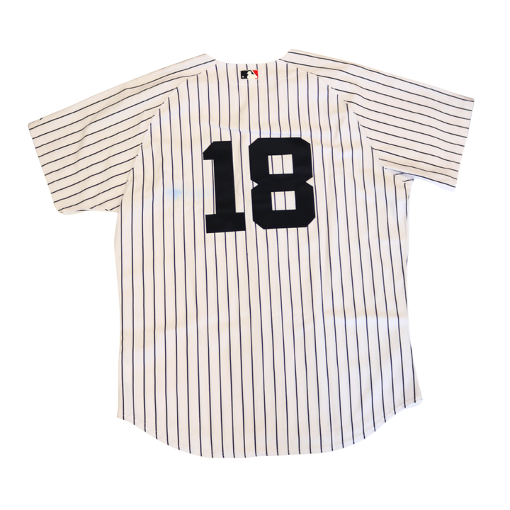Johnny Damon Yankees Autographed Russell Authentic Jersey All American COA