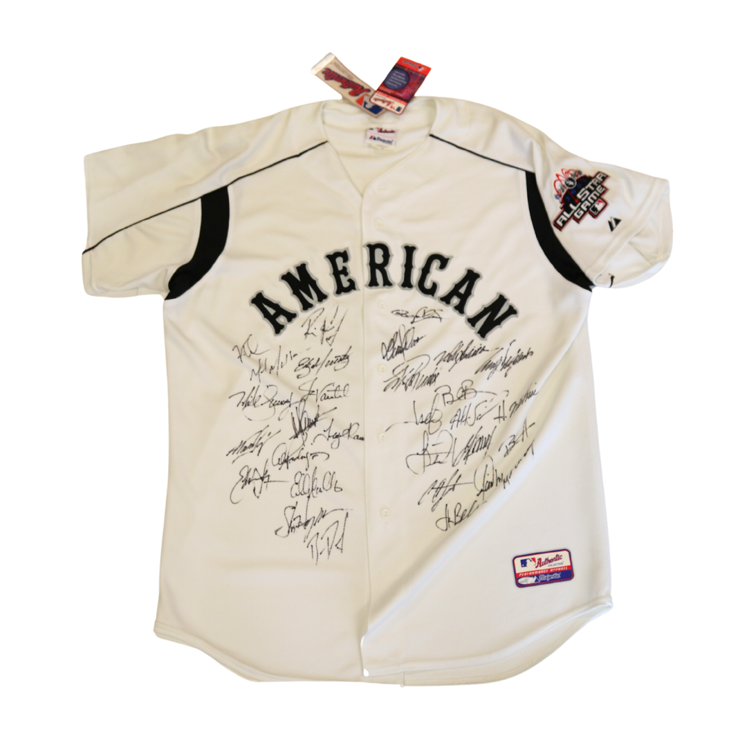 Clemens Ichiro 2003 AL All Stars Team Signed Majestic Authentic Jersey All American LOA