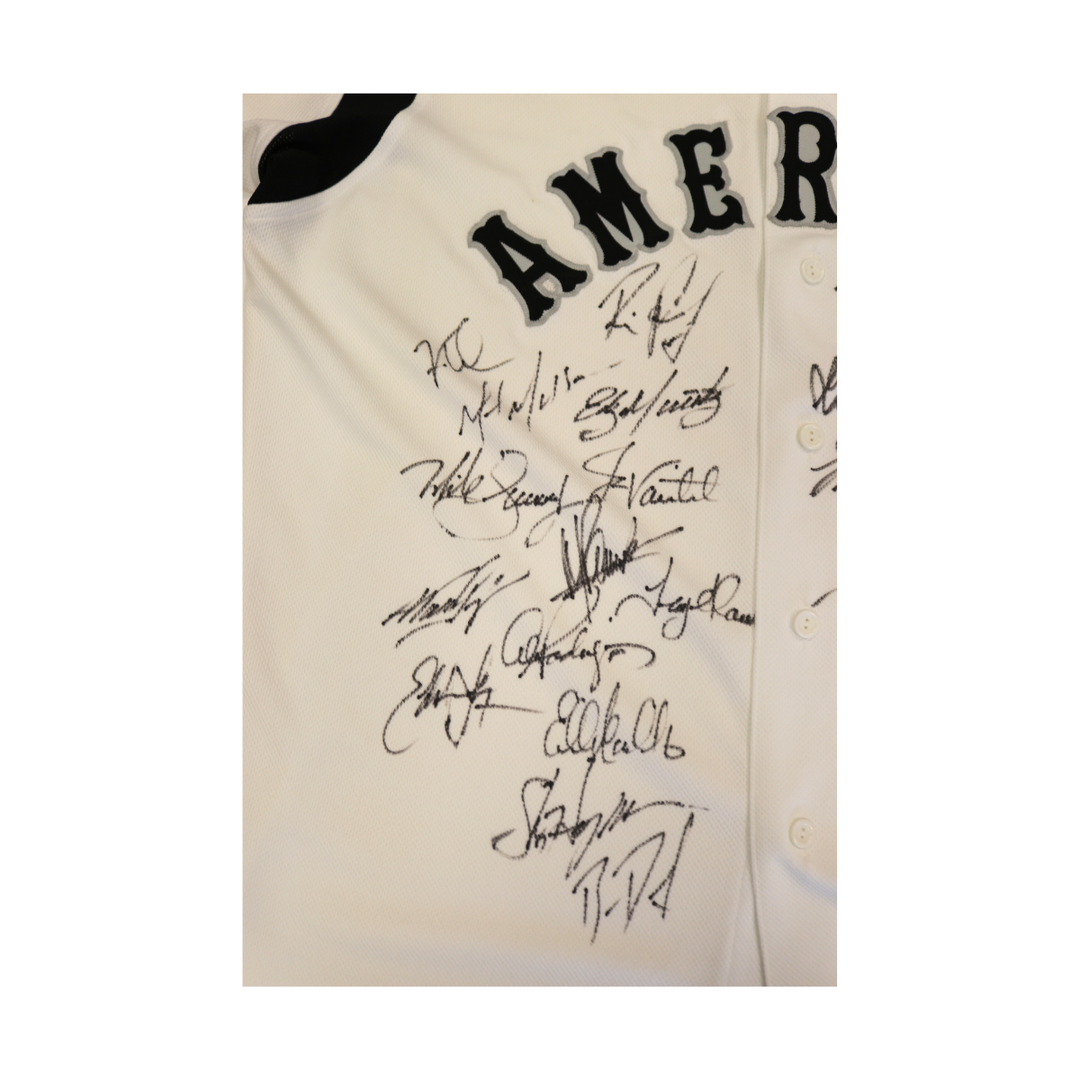 Clemens Ichiro 2003 AL All Stars Team Signed Majestic Authentic Jersey All American LOA