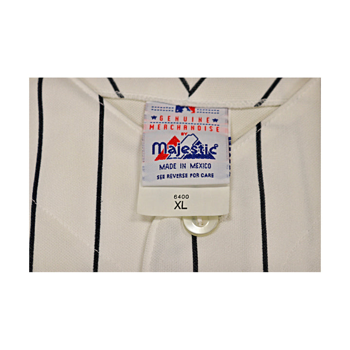 Phil Rizzuto New York Yankees Autographed Signed Inscribed HOF Majestic Jersey JSA COA