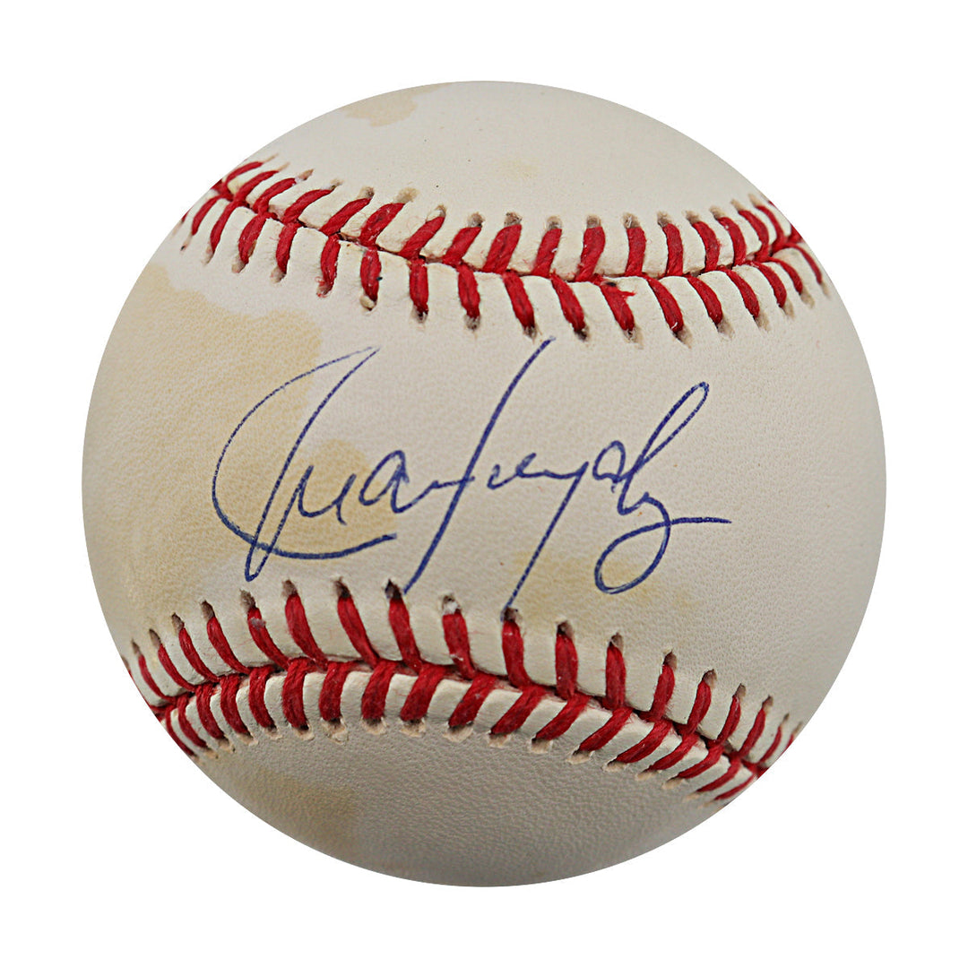 Juan Gonzalez Texas Rangers Autograph Signed OAL Baseball (Staque of Plaques COA)