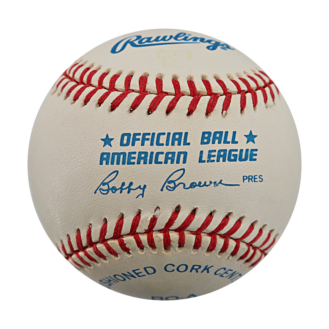 Juan Gonzalez Texas Rangers Autograph Signed OAL Baseball (Staque of Plaques COA)
