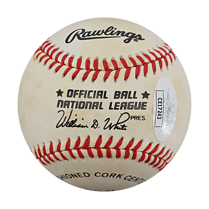 Preacher Roe Los Angeles Dodgers Autographed Signed ONL Baseball (JSA COA #CE17243)