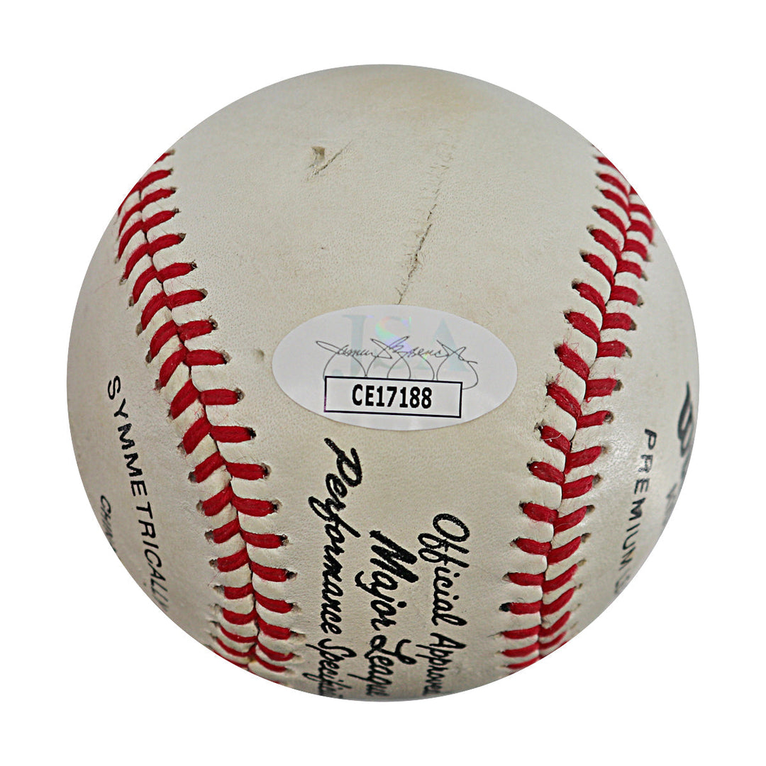 Cal Abrams Dodgers Pirates Orioles Autographed Signed Approved ML Baseball (JSA COA #CE17188)
