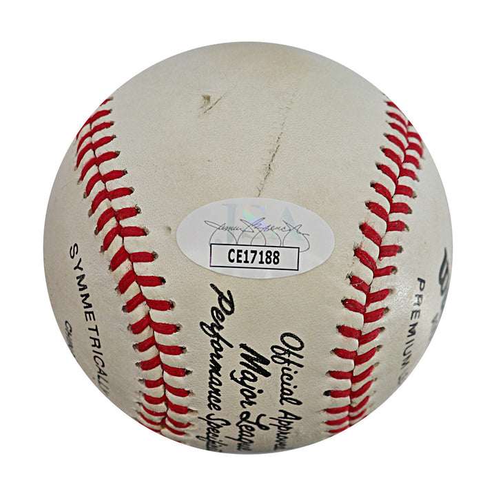 Cal Abrams Dodgers Pirates Orioles Autographed Signed Approved ML Baseball (JSA COA #CE17188)