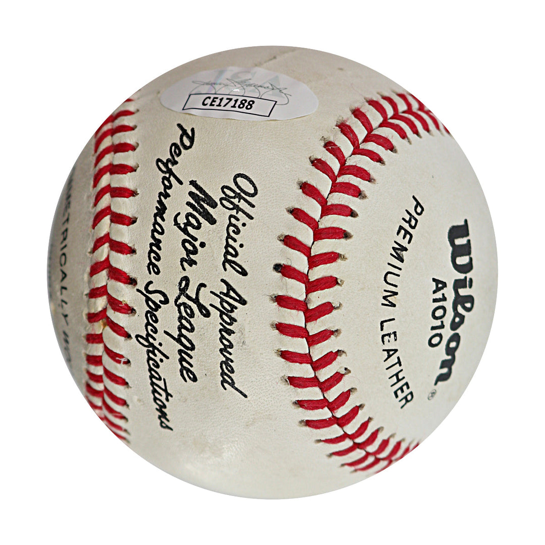 Cal Abrams Dodgers Pirates Orioles Autographed Signed Approved ML Baseball (JSA COA #CE17188)