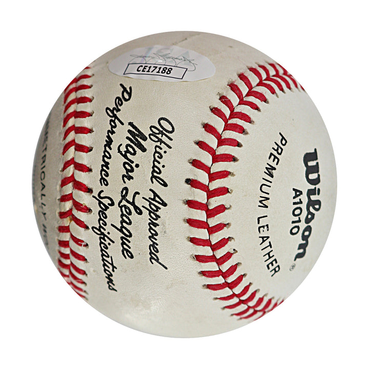 Cal Abrams Dodgers Pirates Orioles Autographed Signed Approved ML Baseball (JSA COA #CE17188)