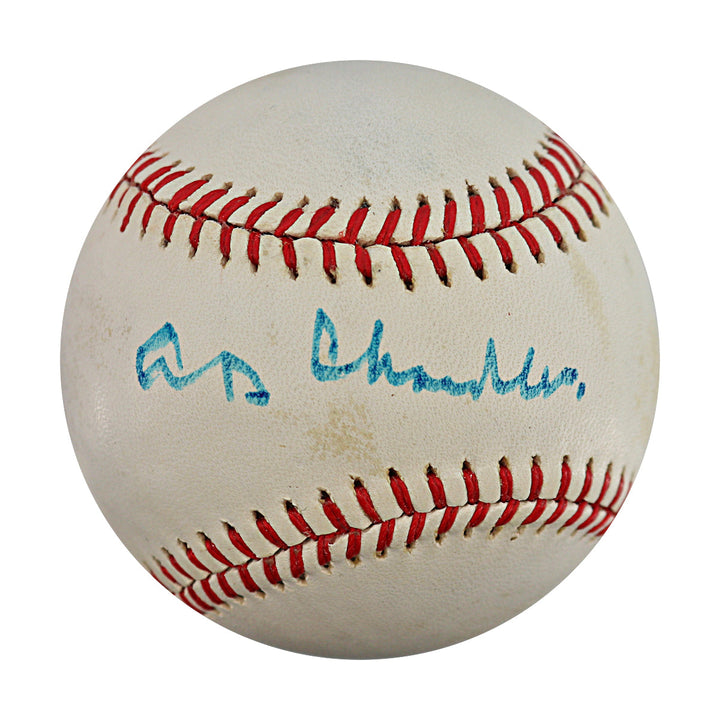 Happy Chandler Autographed Signed OAL Baseball (JSA COA #CE17249)