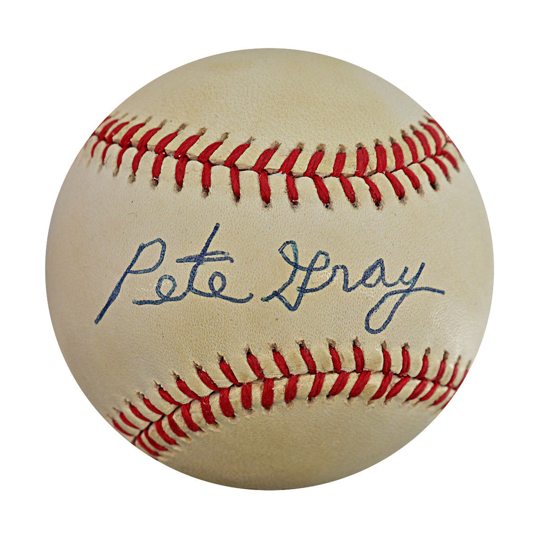 Pete Gray St. Louis Cardinals Autograph Signed OAL Baseball (JSA COA #CE17208)