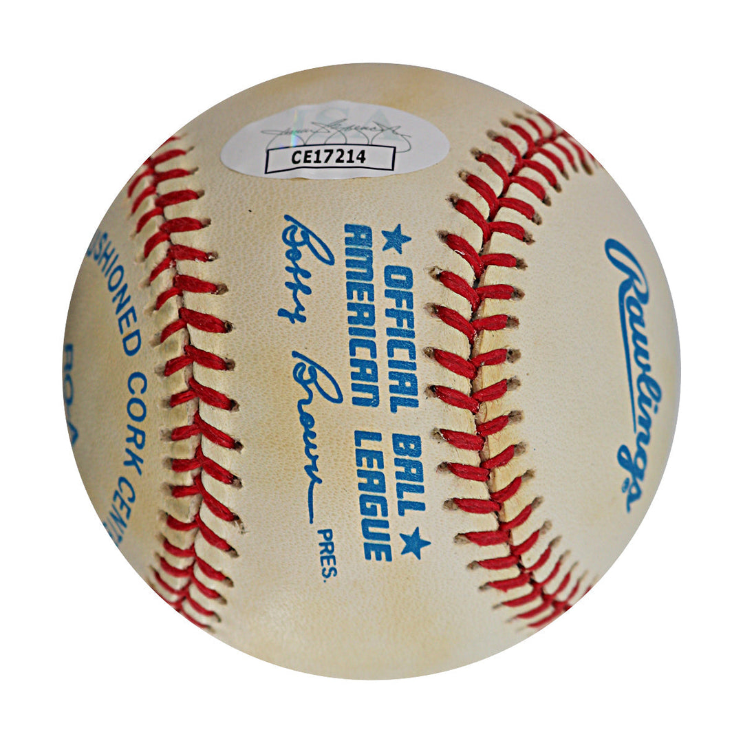 Pat Buchanan Autographed Signed Inscribed OAL Baseball (JSA COA #CE17214)