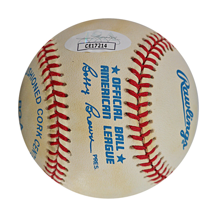Pat Buchanan Autographed Signed Inscribed OAL Baseball (JSA COA #CE17214)