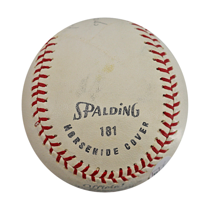 Pie Traynor Pittsburgh Pirates Autograph Signed Inscribed Official Tri-County League Baseball (JSA COA #ZZ07635)