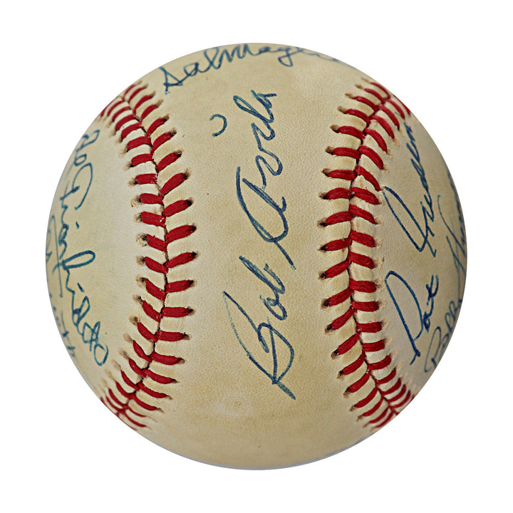 Branca Doby Shantz '51 All Stars Autographed Signed OAL Baseball 13 Sigs JSA LOA