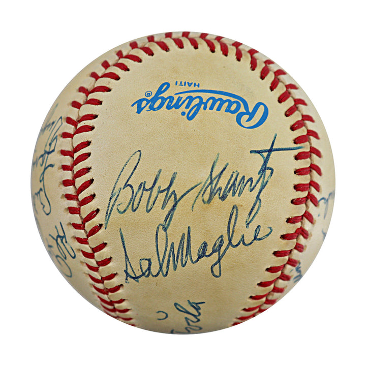 Branca Doby Shantz '51 All Stars Autographed Signed OAL Baseball 13 Sigs JSA LOA