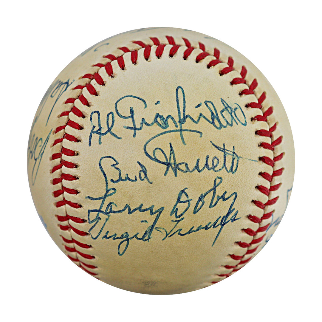 Branca Doby Shantz '51 All Stars Autographed Signed OAL Baseball 13 Sigs JSA LOA