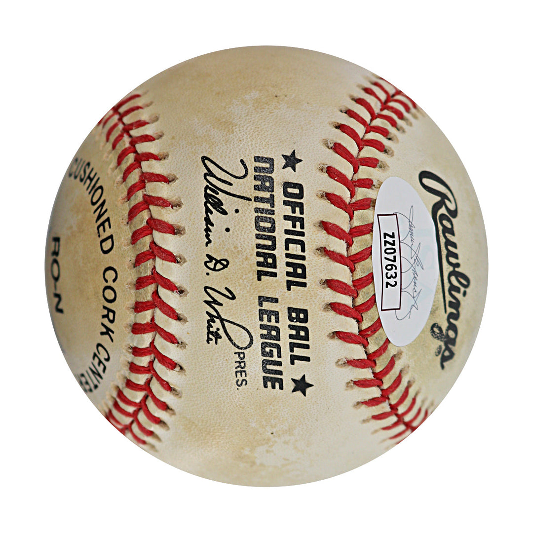 Teddy Kollek Autograph Signed Inscribed ONL Baseball (JSA LOA #ZZ07632)