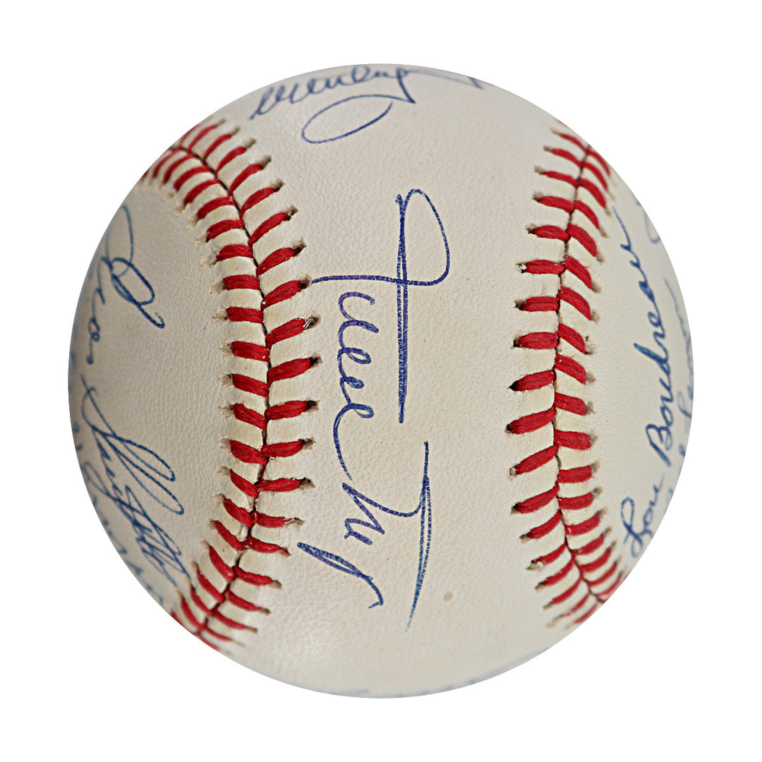 Mays Rose Ford Feller Fingers Autographed Signed OAL Baseball 16 Autos JSA LOA