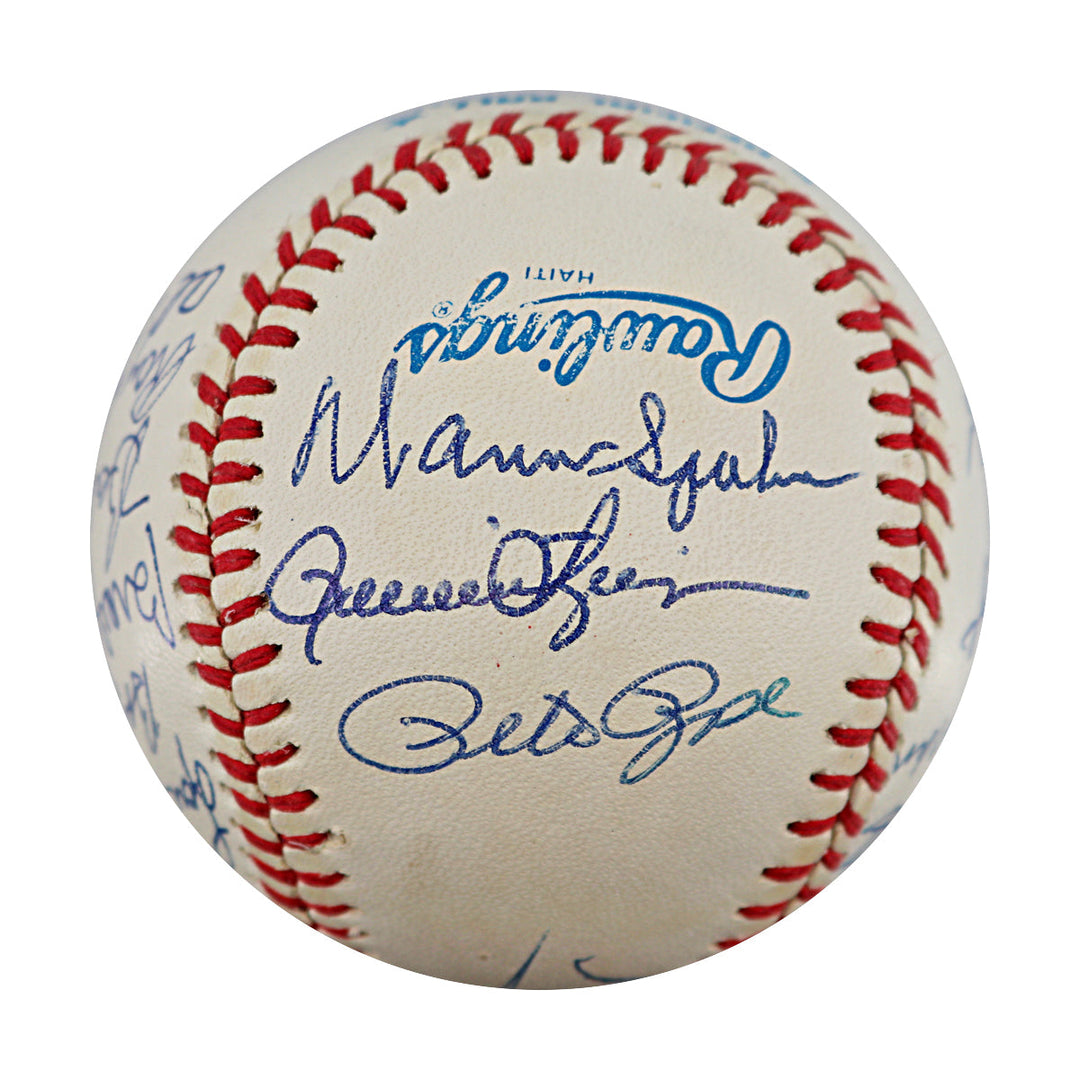 Mays Rose Ford Feller Fingers Autographed Signed OAL Baseball 16 Autos JSA LOA