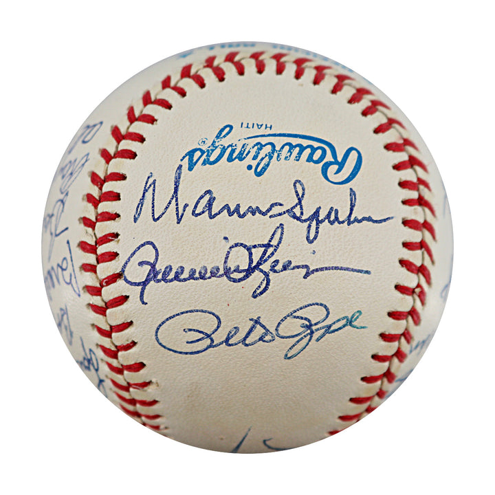 Mays Rose Ford Feller Fingers Autographed Signed OAL Baseball 16 Autos JSA LOA