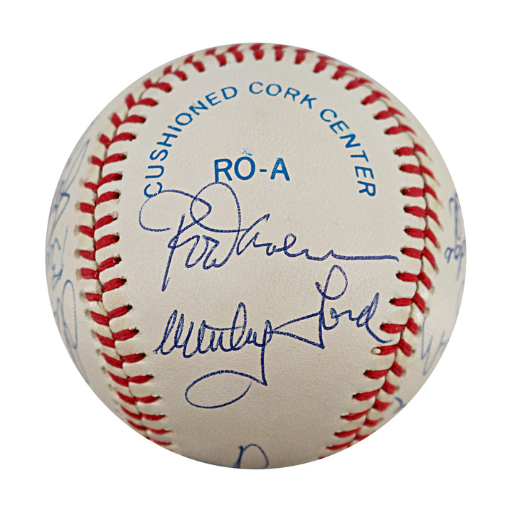 Mays Rose Ford Feller Fingers Autographed Signed OAL Baseball 16 Autos JSA LOA