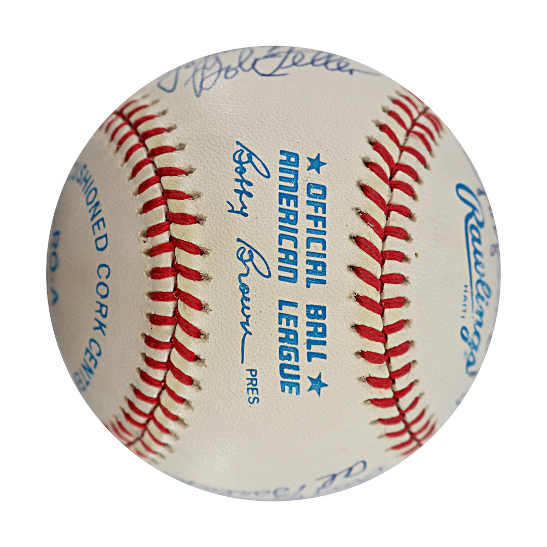 Mays Rose Ford Feller Fingers Autographed Signed OAL Baseball 16 Autos JSA LOA