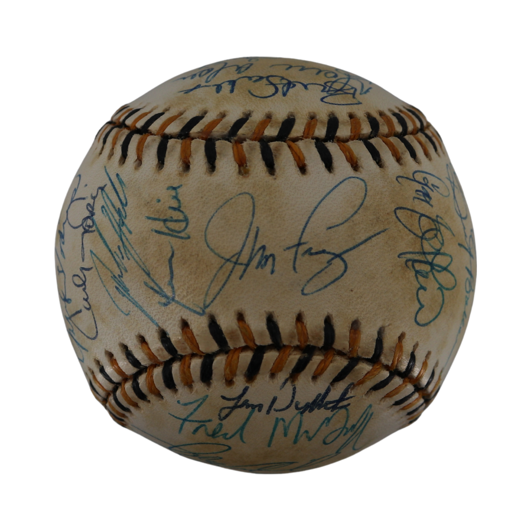 1994 National League All Star Game Team Multi Signed Autographed Logo Baseball 33 Autos (JSA LOA)