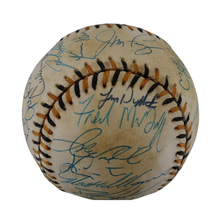 1994 National League All Star Game Team Multi Signed Autographed Logo Baseball 33 Autos (JSA LOA)