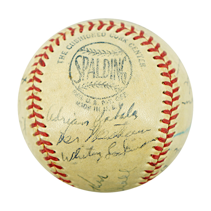 1949 San Francisco Giants Autographed ONL Baseball JSA LOA